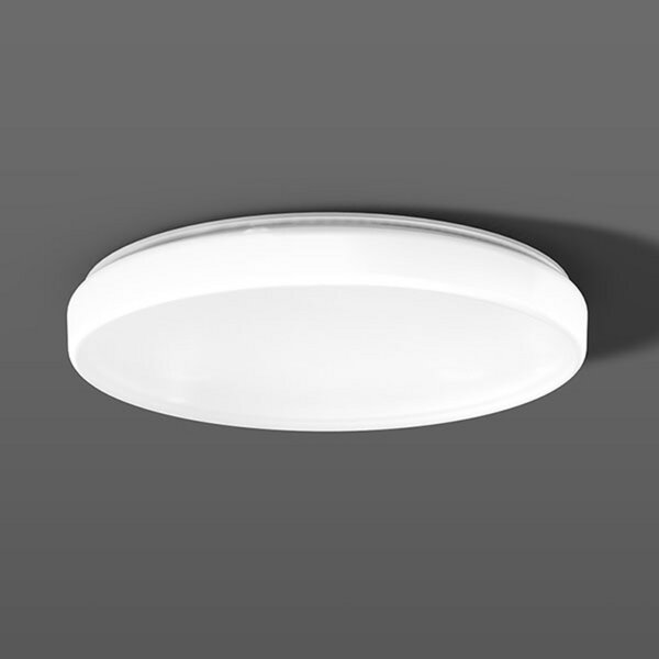 RZB Flat Polymero Circle Slim DALI 21W 36cm 830, reglabil, Alb, Hol, Plastic