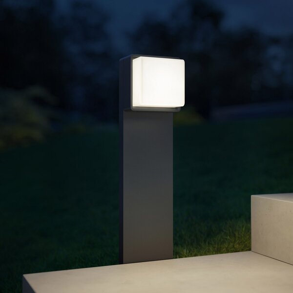 STEINEL GL 85 C 900 lampă de trotuar, antracit, reglabil, Negru, Metal, Modern