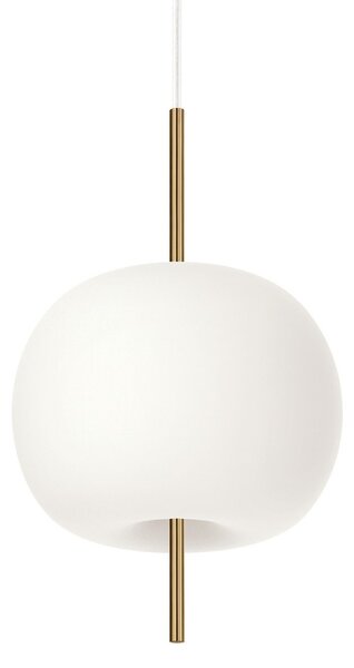 Lustră Pendul kdln, KUSHI 16, reglabil, Alb, Camera de zi, Sticlă, Design
