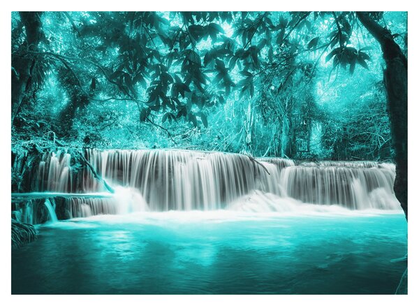 Tablou - Cascada albastră (70x50 cm)