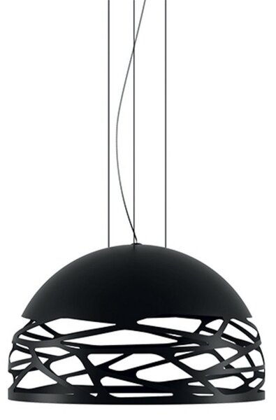 Lustră Pendul Lodes, Negru, Sala de mese, Metal