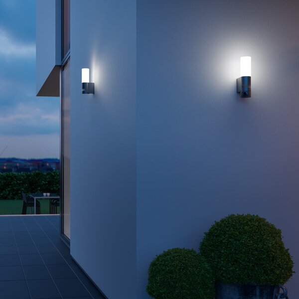 STEINEL L 605 S aplică LED de exterior senzor IP44, Negru, Metal, Modern