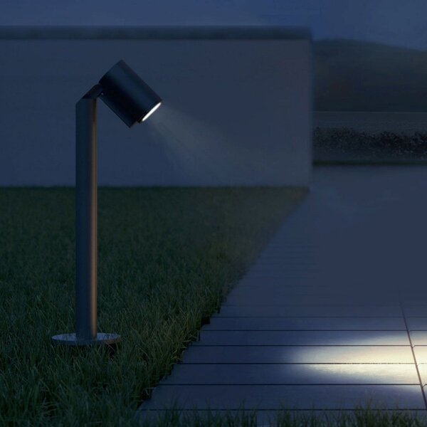 STEINEL Spot Way SC lampă cu soclu LED, Negru, Metal, Modern