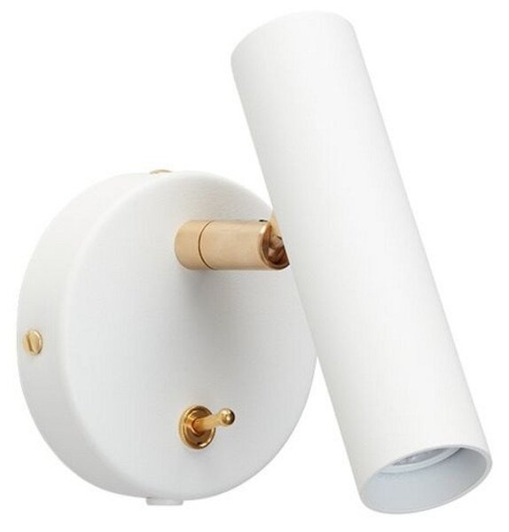 Slender Aplică de Perete White/Brass - Belid
