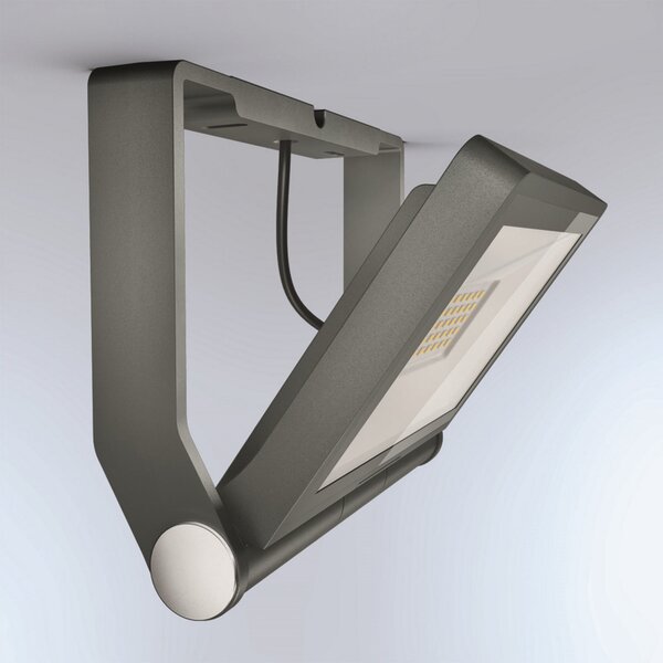 STEINEL XLED One proiector LED exterior antracit, Negru, Metal