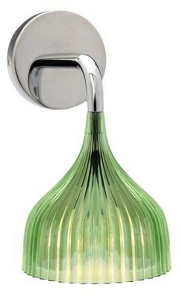 Lampă de perete Kartell, Verde, Camera de zi, Metal