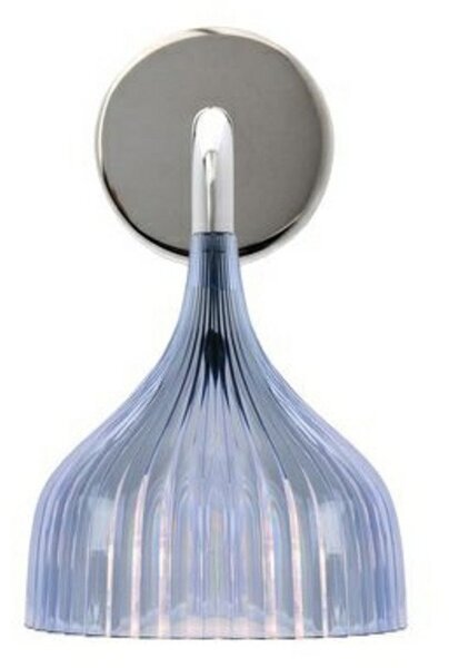 Lampă de perete Kartell, Albastru, Camera de zi, Metal