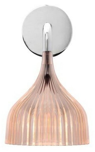 Lampă de perete Kartell, Roz / Rosé, Camera de zi, Metal
