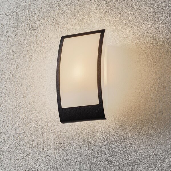 STEINEL L 22 aplică de exterior, antracit, reglabil, Negru, Metal, Modern