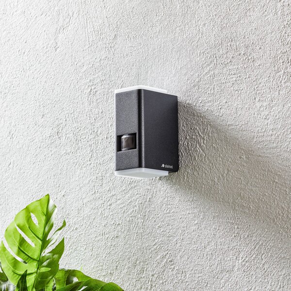 STEINEL L 930 S LED pentru perete exterior antracit, Negru, Metal, Modern