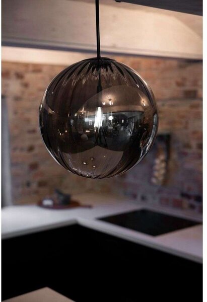 Lustră Pendul Markslöjd, Negru, Camera de zi, Sticlă