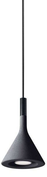 Lustră Pendul Foscarini, Negru, Camera de zi, Beton