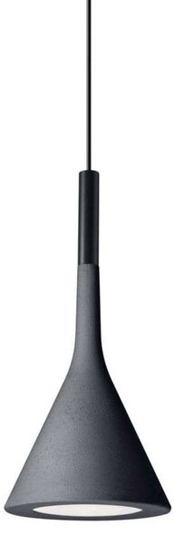 Lustră Pendul Foscarini, Negru, Camera de zi, Beton