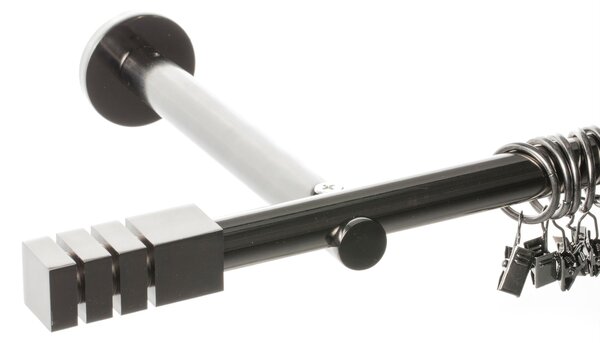 Bară pentru perdea simplă Nordic tytan 160 cm