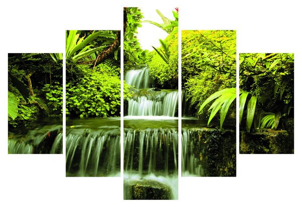 Tablou - Cascade indoneziene (150x105 cm)