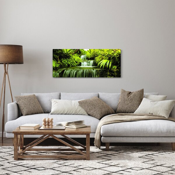 Tablou - Cascade indoneziene (120x50 cm)