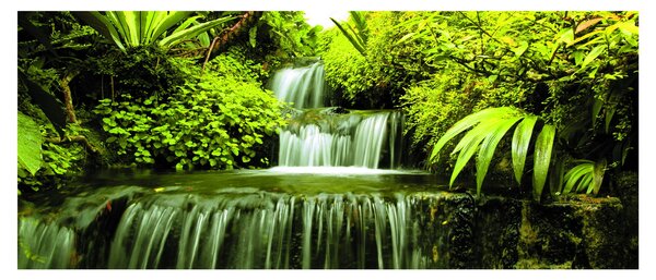 Tablou - Cascade indoneziene (120x50 cm)