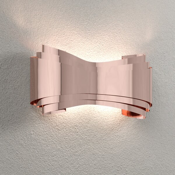 Selène Ionica - aplice de design cu LED culoare cupru, Cupru, Hol, Metal, Design