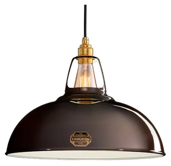 Lustră Pendul Coolicon, Maro / Rugină, Camera de zi, Metal, Design