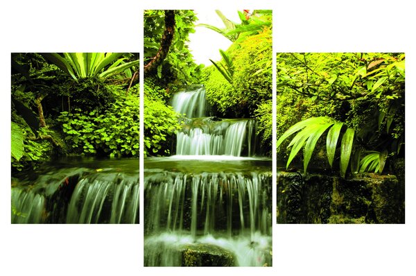 Tablou - Cascade indoneziene (90x60 cm)