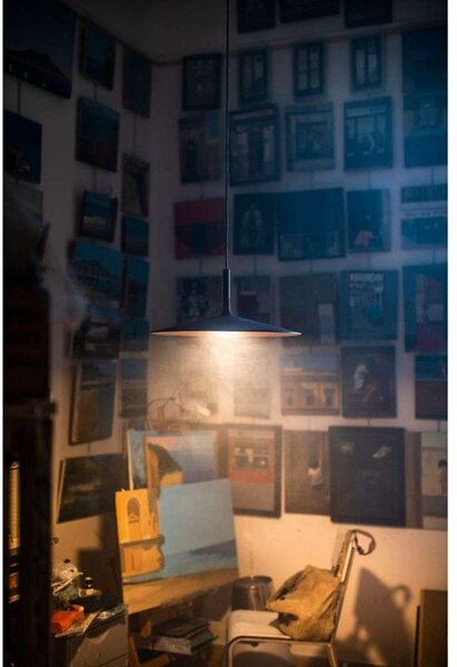 Aplomb LED Lustră Pendul Dim. Large Anthracite - Foscarini