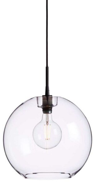 Gloria Lustră Pendul Ø380 Black/Clear Glass - Belid
