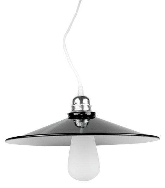 SEGULA Concav lampă pendul din metal, negru, reglabil, Negru, Camera de zi / sufragerie, Metal, Modern