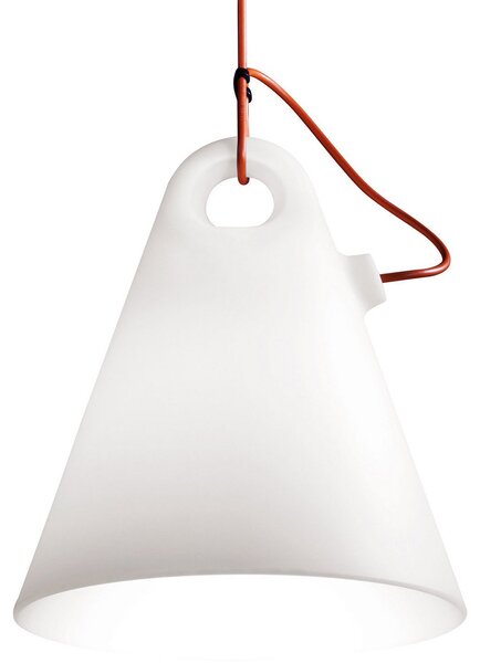 Lampă de Exterior Martinelli Luce, Trilly, Alb, Terasă, Plastic, Design