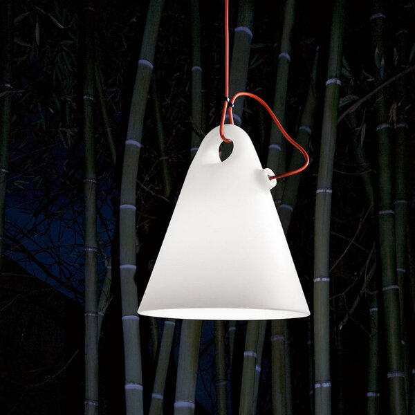 Lampă de Exterior Martinelli Luce, Trilly, Alb, Terasă, Plastic, Design