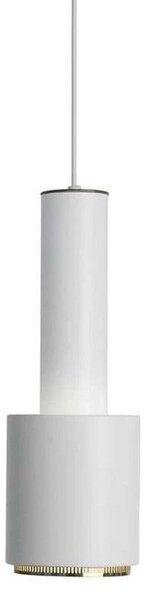 A110 Hand Grenade Lustră Pendul White/Brass - Artek