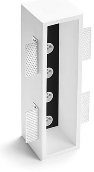 TECNICO by Sforzin Spot încastrat Olympia T233 5 becuri, reglabil, Alb, Hol, Tencuială / Argilă, Modern