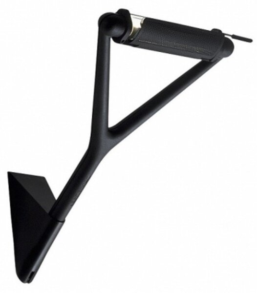 Lampă de perete Luceplan, Negru, Aluminiu