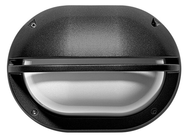 Performance in Lighting Aplică LED Eko+19 Grill antracit 3.000K, Negru, Metal