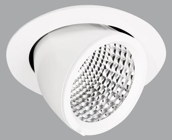 Performance in Lighting Spot reflector - lampă încast EB433 LED alb 4000K, Alb, Metal, Modern, Corpuri de iluminat încastrate rotunde
