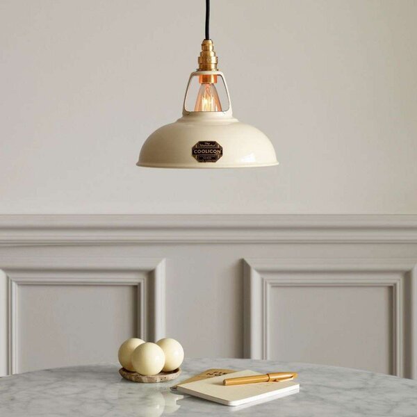 Lampă suspendată cu design original din 1933 Classic Cream