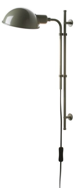 Lampă de perete MARSET, Funiculí A, Gri, Camera de zi, Metal, Design