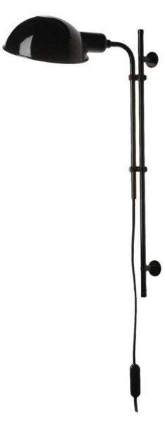 Lampă de perete MARSET, Negru, Aluminiu
