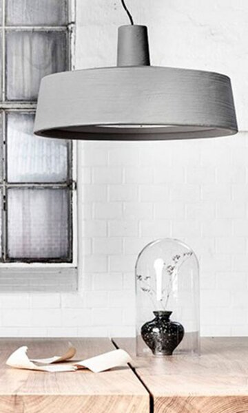 Soho 38 LED Lustră Pendul Stone Grey - Marset