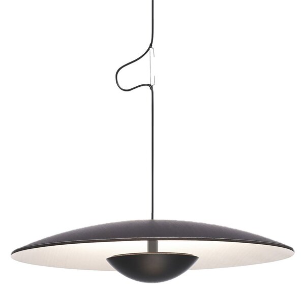 Lustră Pendul MARSET, Ginger, reglabil, Lemn, Camera de zi, Lemn, Design