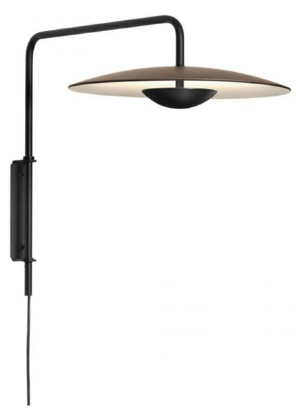 Lampă de perete MARSET, reglabil, Lemn, Aluminiu