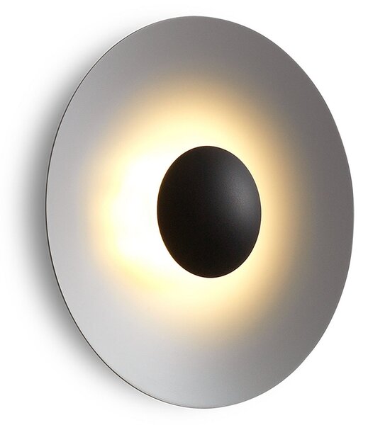 Lampă de perete MARSET, Ginger 20 C, reglabil, Gri, Camera de zi, Metal, Design