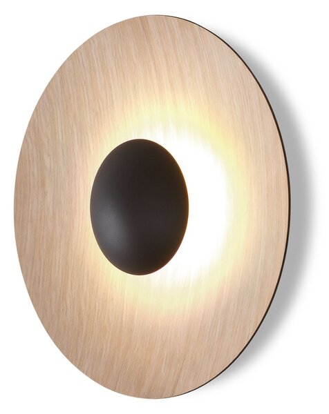 Lampă de perete MARSET, Ginger 32 C, reglabil, Lemn, Camera de zi, Metal, Design