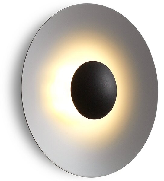 Lampă de perete MARSET, Ginger 42 C, reglabil, Gri, Camera de zi, Metal, Design