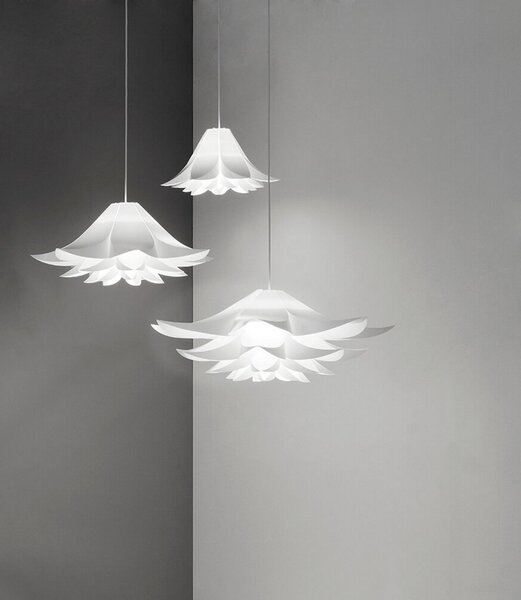 Lustră Pendul Normann Copenhagen, Alb, Camera de zi, Plastic