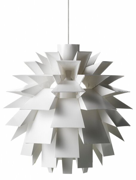 Lustră Pendul Normann Copenhagen, Alb, Camera de zi, Plastic