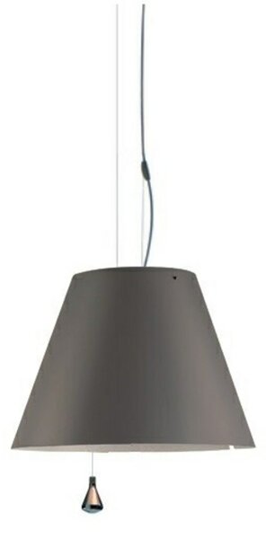 Costanza Lustră Pendul Up/Down Concrete Grey - Luceplan