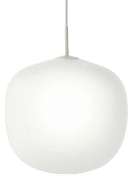 Lustră Pendul Muuto, Alb, Sala de mese, Sticlă