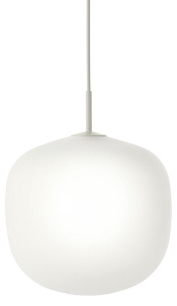 Lustră Pendul Muuto, Alb, Sala de mese, Sticlă