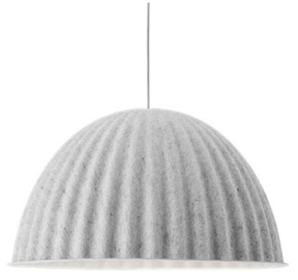 Lustră Pendul Muuto, reglabil, Alb, Sala de mese, Plastic