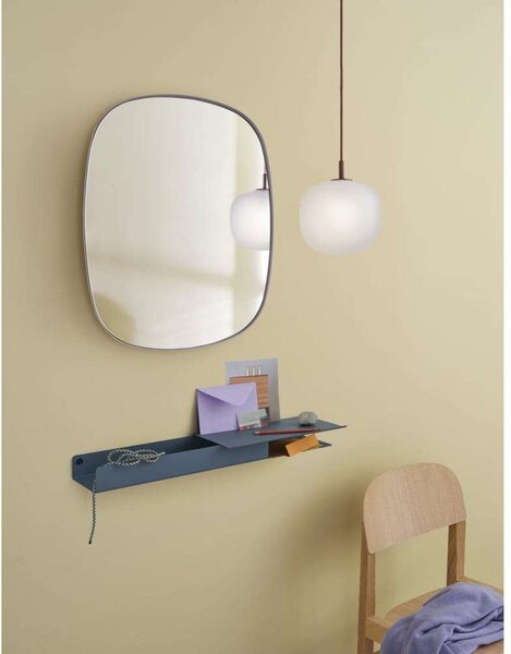 Lustră Pendul Muuto, Alb, Camera de zi, Sticlă